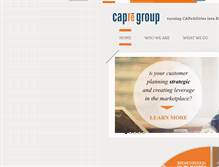Tablet Screenshot of capregroup.com